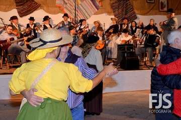 Noche de los Finaos en el Valle de los Nueve Bajo (Foto Francisco Javier Santana)